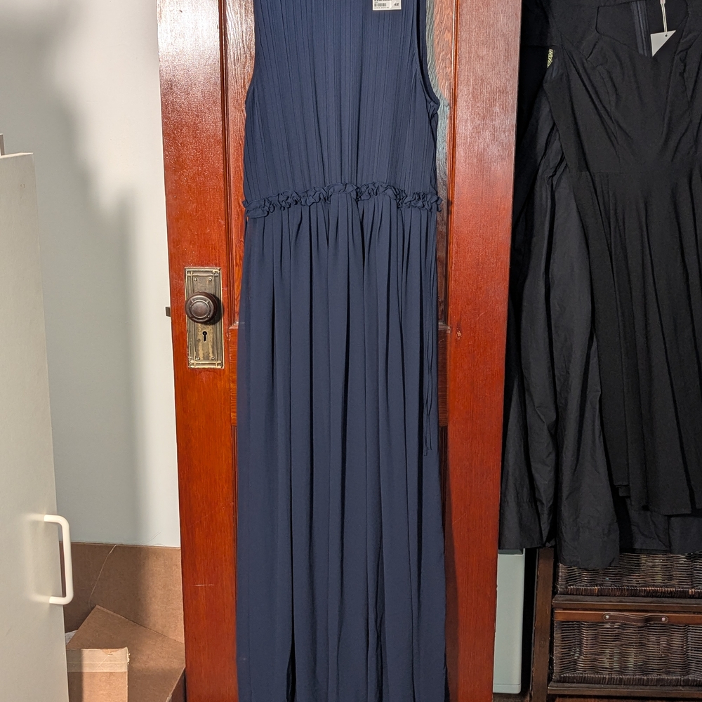H&M Navy Blue Maxi Dress